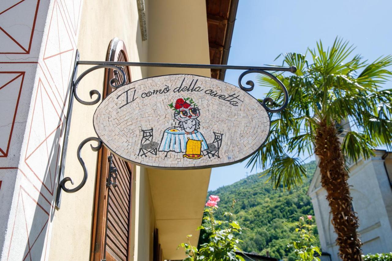 Il Como' Della Civetta - Taverna “La Fenice” Stazzona Exterior foto